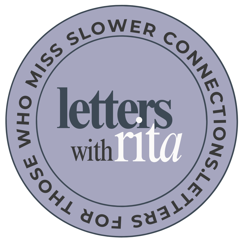 Letters with ritainstagram