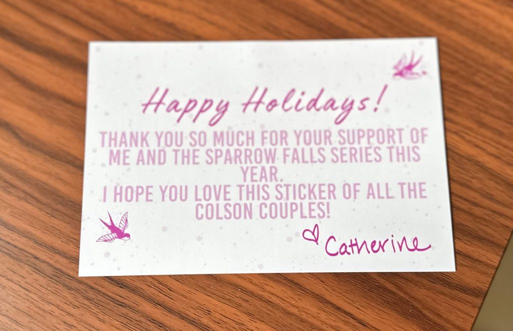 Happy Holidays 2025 from Catherine Cowles